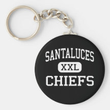 Santaluces - Chiefs - High - Lake Worth Florida Key Chain