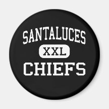 Santaluces - Chiefs - High - Lake Worth Florida Refrigerator Magnet