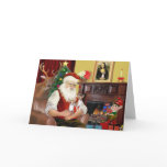 Santa's 2 Chihuahuas cards