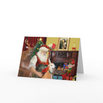 Santa's 2 Greyhounds cards
