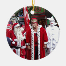 Santa's Around the World Ornaments