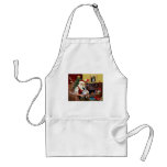 Santa's Australian Cattle Dog (#1) Aprons