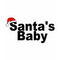 Santas Baby 1 t-shirts