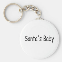 Santas Baby 2 Keychains