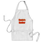 Santa's Barber aprons