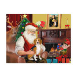 Santa's Beagle (#7) Postcard