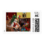 Santa's Beagle postage