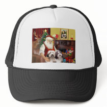 Santa's Bearded Collie Hats