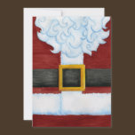 Santa's Belly Invitation invitations