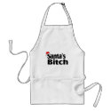 Santa's Bitch aprons