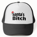 Santa's Bitch hats