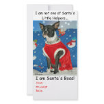 Santa's Boss Photocard