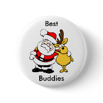 Santa's Buddy buttons by BestBuddies Santa's Buddy buttons