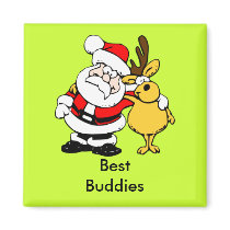 Santa's Buddy Magnets