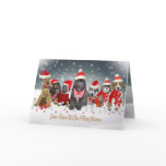 Santa's Canine Helpers Cards