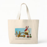 Santa's Carbon Footprint Canvas Bags