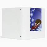 Santa's Card 3 Ring Binders