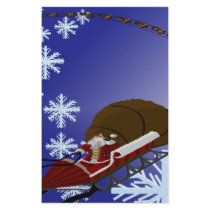 Santa's Card Customized Stationery
