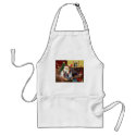 Santa's Cattle Dogs aprons