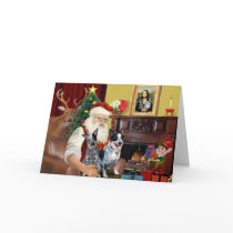 Santa's Cattle Dogs cards by SantasDogs Santa's Cattle Dogs cards