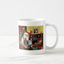 Santa's Cattle Dogs mugs