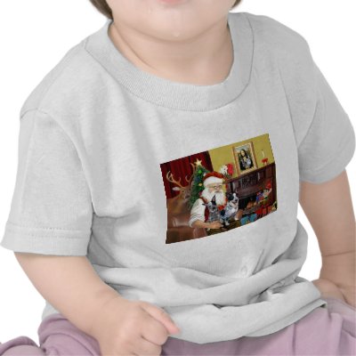Santa's Cattle Dogs Shirt by SantasDogs