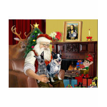 Santa's Cattle Dogs t-shirts