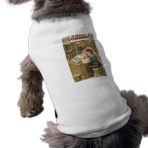 Santa's Checklist pet clothing