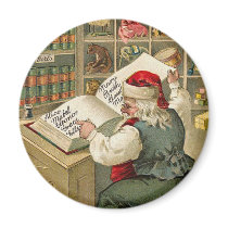 Santa's Checklist magnets