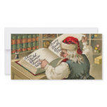 Santa's Checklist Personalized Photo Card