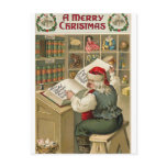 Santa's Checklist Postcards
