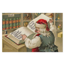 Santa's Checklist stationery