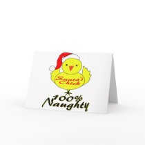 Santa's Chick cards by fashionfiles Santa's Chick cards