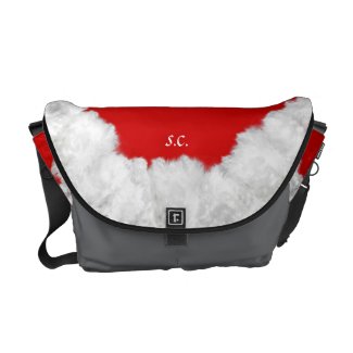 Santas Christmas Gift Sack Is A Medium Messenger Courier Bag