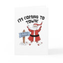 Santa's Coming to Town Cards