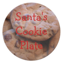 Santa's Cookie Plate