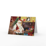 Santa's Coton de Tulear (#5) Cards