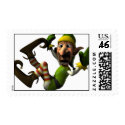 Santa's Crazy Elf postage by oliver43 Santa's Crazy Elf postage