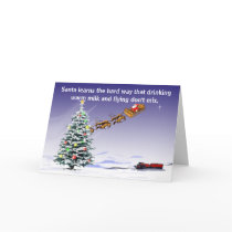 Santa's Driving Card