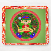 Santas' Elf Mousepad by Castleinc Santas' Elf Mousepad