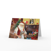Santa's English Setter cards