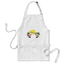 Santa's Farewell Apron