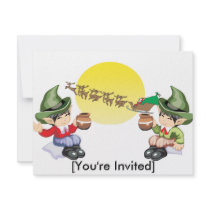 Santa's Farewell invitations