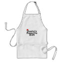 Santas Favorite Gift aprons