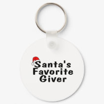 Santas Favorite Giver keychains