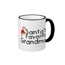 Santas Favorite Grandma Coffee Mugs