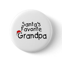Santas Favorite Grandpa buttons