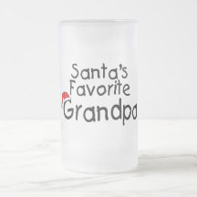 Santas Favorite Grandpa Mug