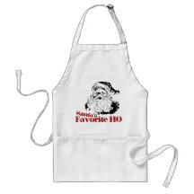 Santas Favorite HO Aprons