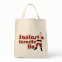 Santas Favorite Ho Funny Christmas bags